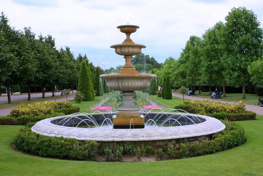 Fuente en el Parque Regente de Londres