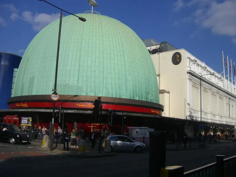 Edificio del Museo de Cera Madame Tussaud's de Londres