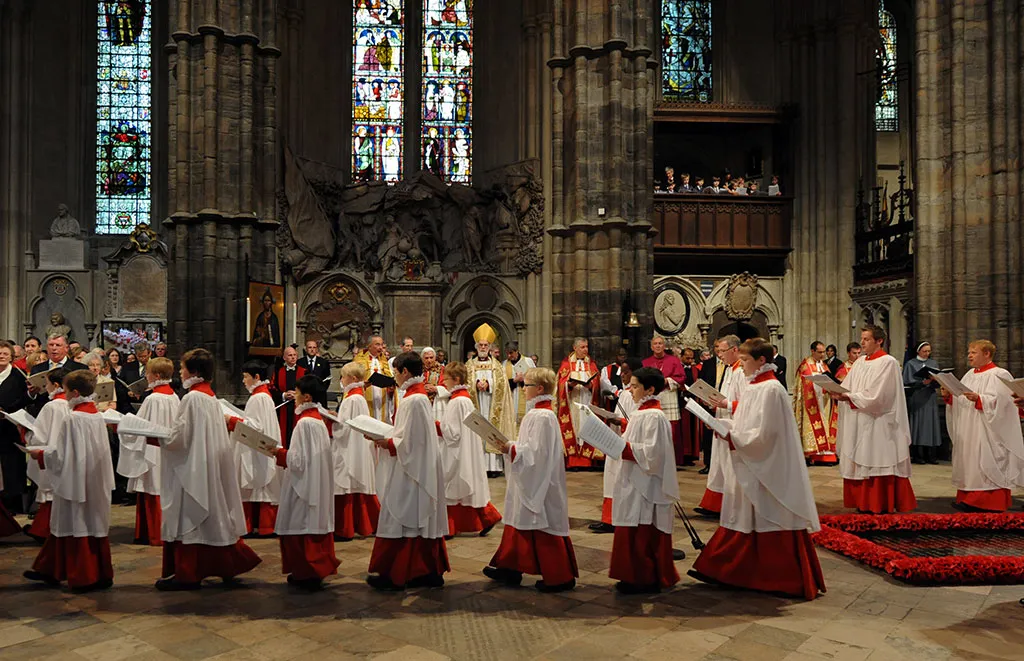 Visita del Papa Benedicto XVI a la Abadía de Westminster