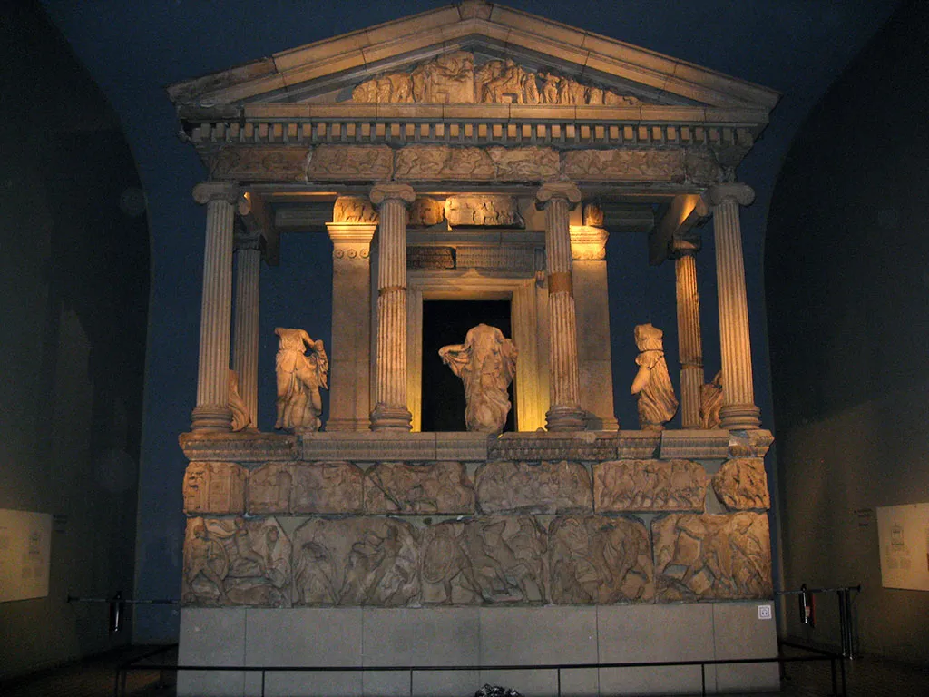 Restos del Partenón de Atenas expuestos en el British Museum