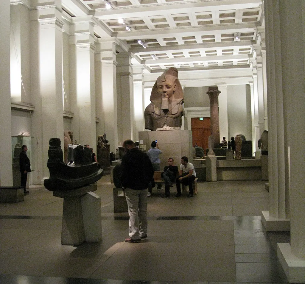 Sala de Egipto del British Museum