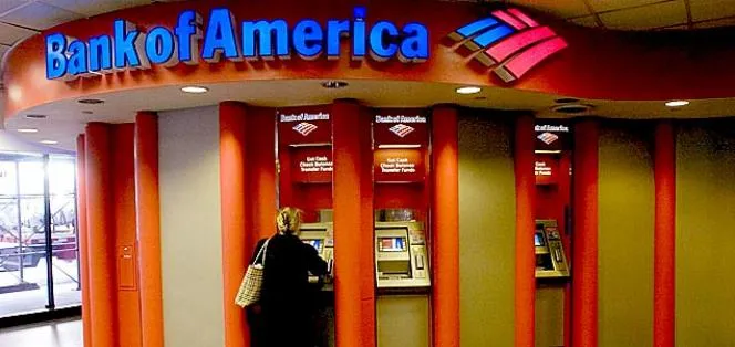 Foto de una sucursal del Bank Of America