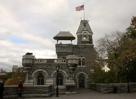 Foto del Castillo de Belvedere de Central Park de Nueva York