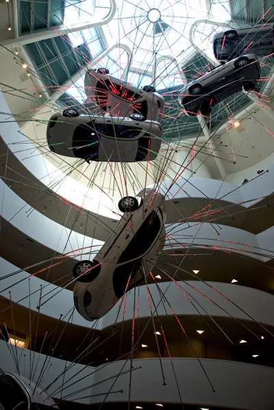 Interior Museo Guggenheim de Nueva York