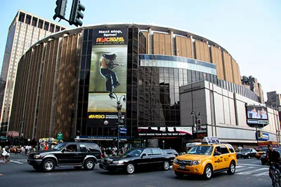Foto del edificio del Madison Square Garden de Nueva York