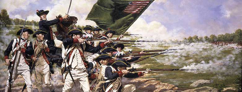 La Batalla de Long Island, la mas larga en la Revolucion Americana, tuvo lugar en el año 1776 en Brooklyn