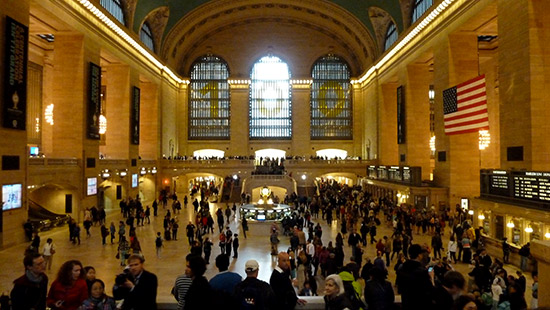 Interior de Grand Central Terminal de Nueva York