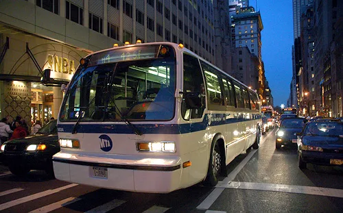 Foto de un Bus de Nueva York