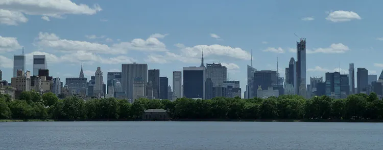 Foto de Central Park con el Skyline de Nueva York