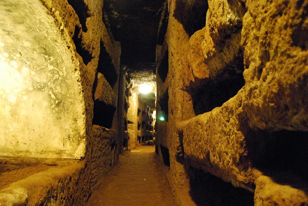 Catacumbas de San Calixto en Roma