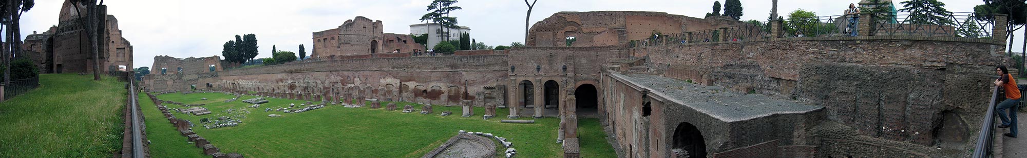 Panorámica del Interior del Palatino