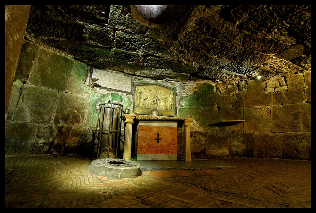 Foto del Interior de la Cárcel Mamertina