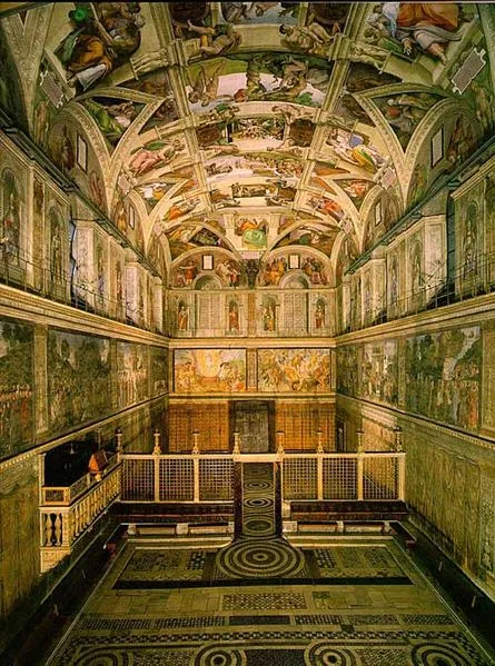 Interior de la Capilla Sixtina