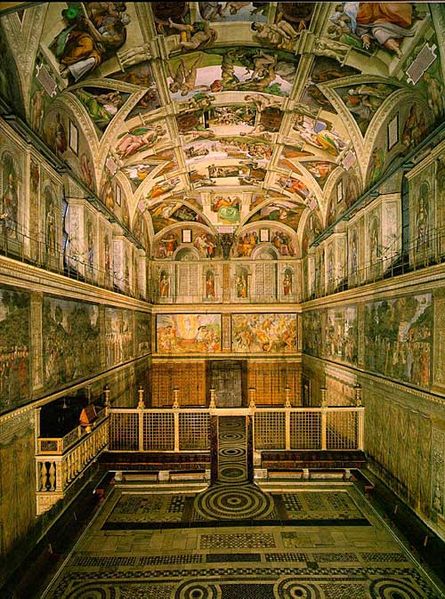 Interior de la Capilla Sixtina